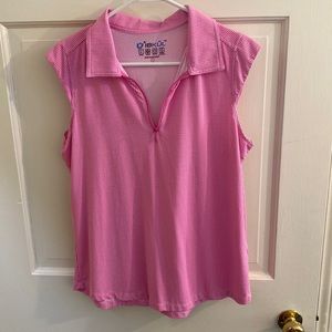 IBKUL Cap Sleeve Shirt